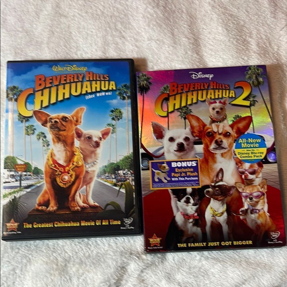 Disney Beverly Hills Chihuahua 1 and 2 DVD Set
